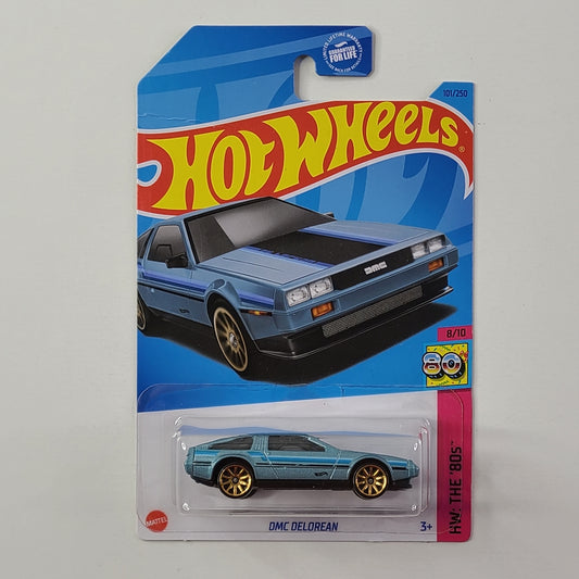 Hot Wheels - DMC Delorean (Metalflake Pale Blue)