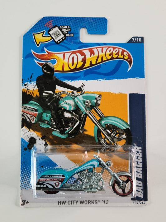 Hot Wheels - Bad Bagger (Metallic Teal)