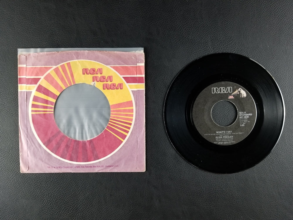 Elvis Presley - Viva Las Vegas / What'd I Say (7'' Single)