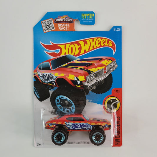 Hot Wheels - Olds 442 W-30 (Red) [HW Daredevils Mini Collection (2016) - 1/10]