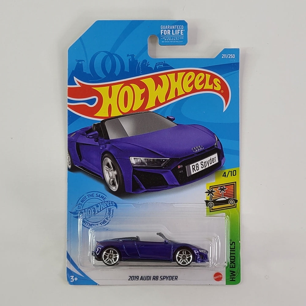 Hot Wheels - 2019 Audi R8 Spyder (Blue)