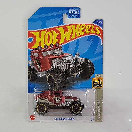 Hot Wheels - Baja Bone Shaker (Matte Maroon)