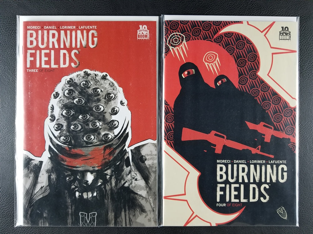 Burning Fields #1-8 Set (Boom Studios, 2015)