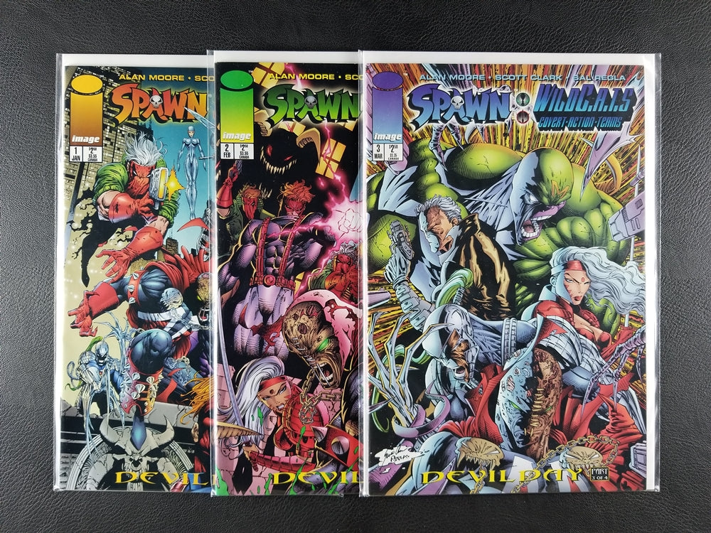 Spawn/WildC.A.T.S. #1-3 Set (Image, 1996)