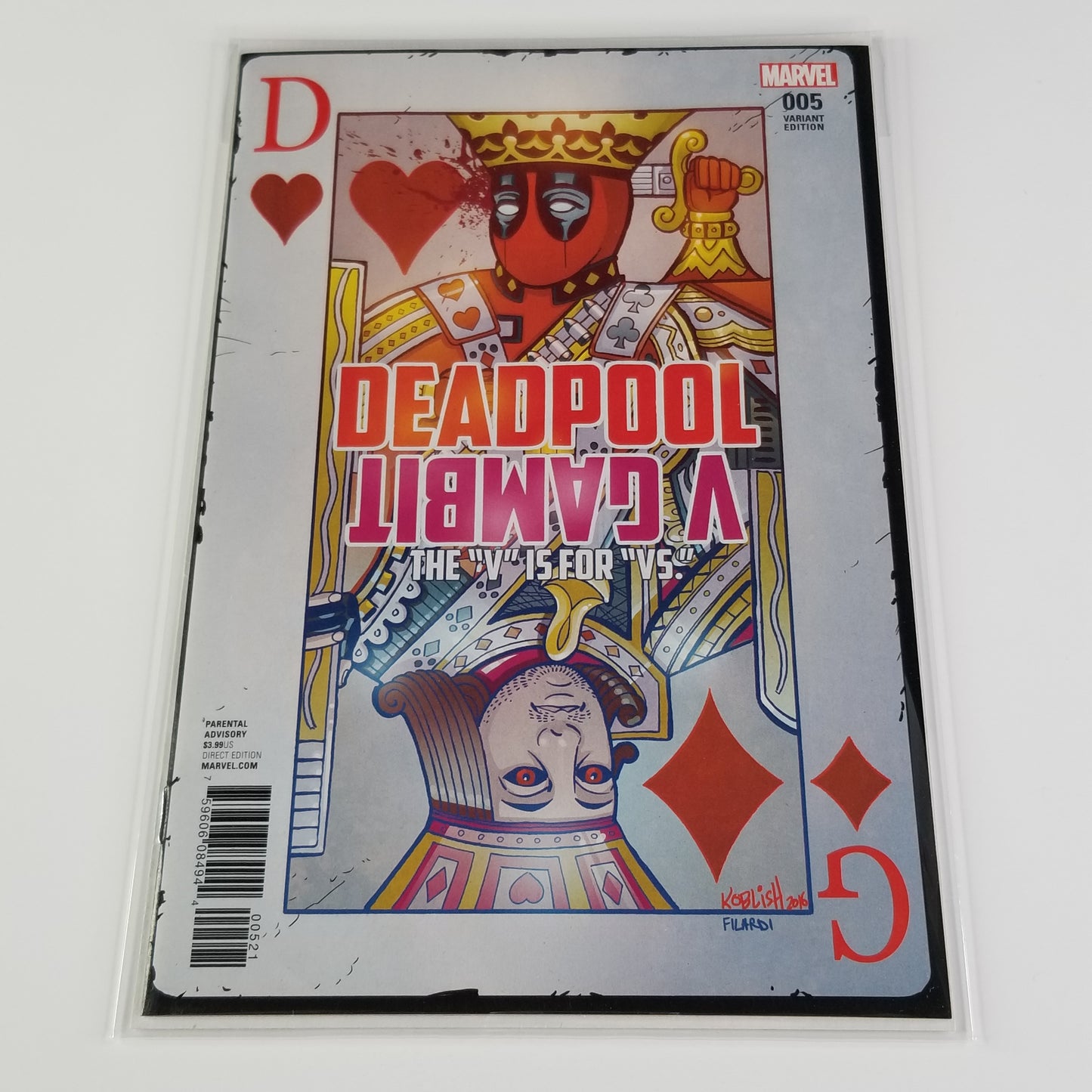 Deadpool vs. Gambit (Marvel, 2016) #5 B Variant