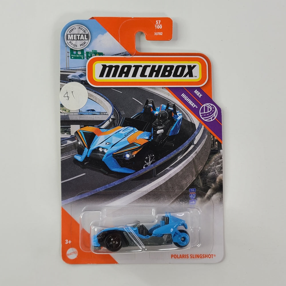 Matchbox - Polaris Slingshot (Blue) [1-100 Series (2020): MBX Highway - 57/100]