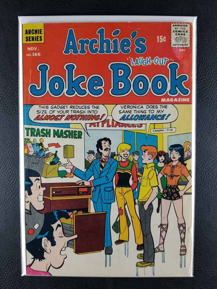 Archie's Joke Book #166 (Archie Publications, November 1971)