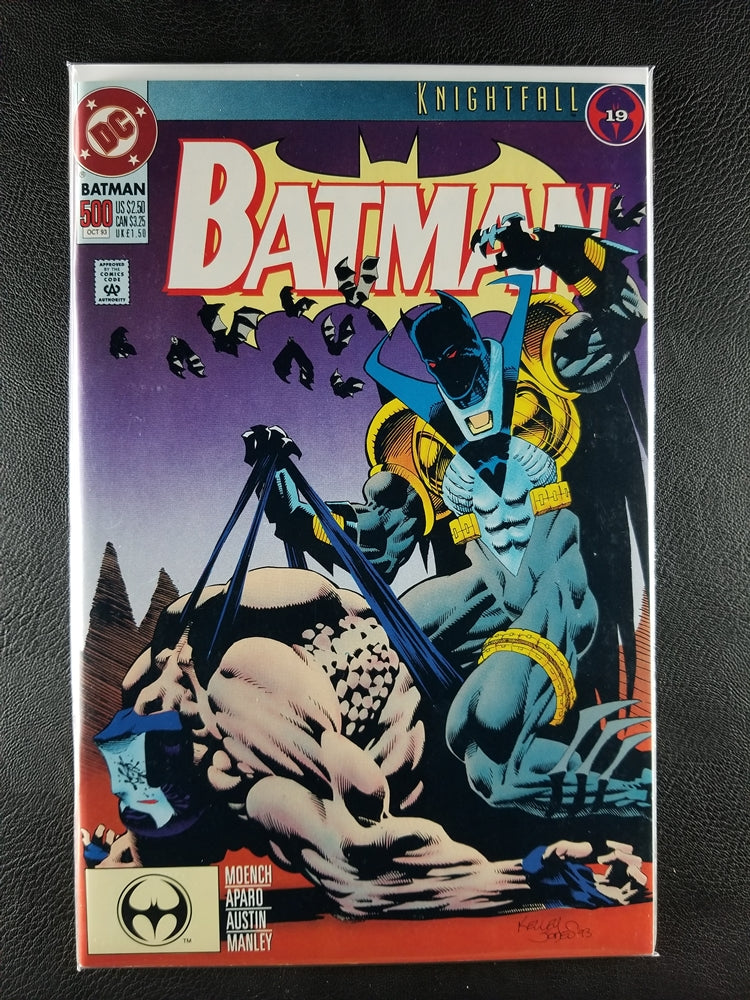 Batman #500D & 500U Set (DC, October 1993)