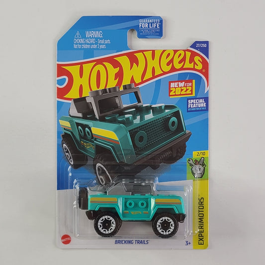 Hot Wheels - Bricking Trails (Cyan)