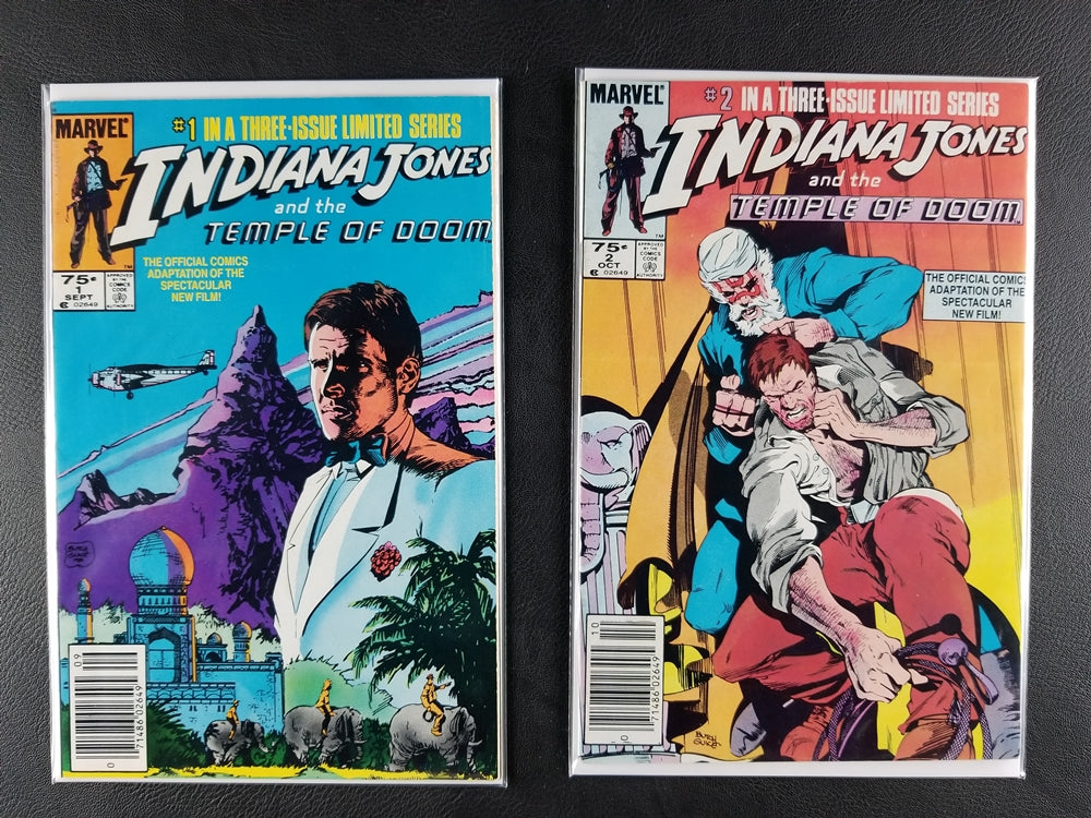 Indiana Jones and the Temple of Doom #1-3 Set (Marvel, 1984)