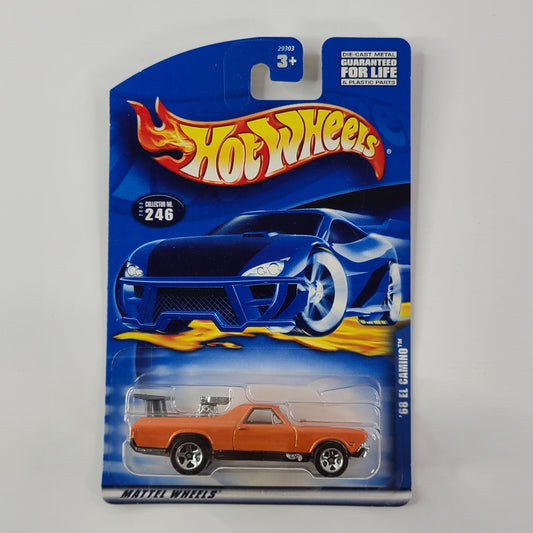 Hot Wheels - '68 El Camino (Orange Metalflake Black)