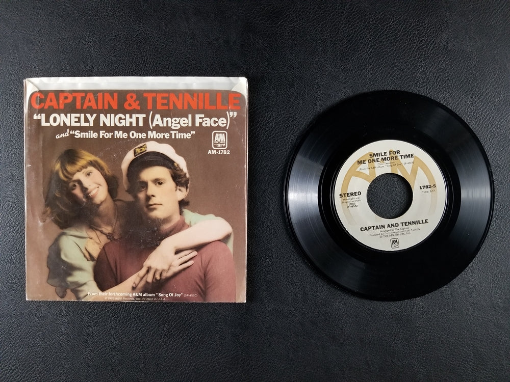 Captain & Tennille - Lonely Night (Angel Face) (1976, 7'' Single)