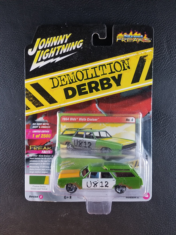 Johnny Lightning - 1964 Olds Vista Cruiser (Custom Derby Green & Yellow) [Ltd., 1 of 2500]