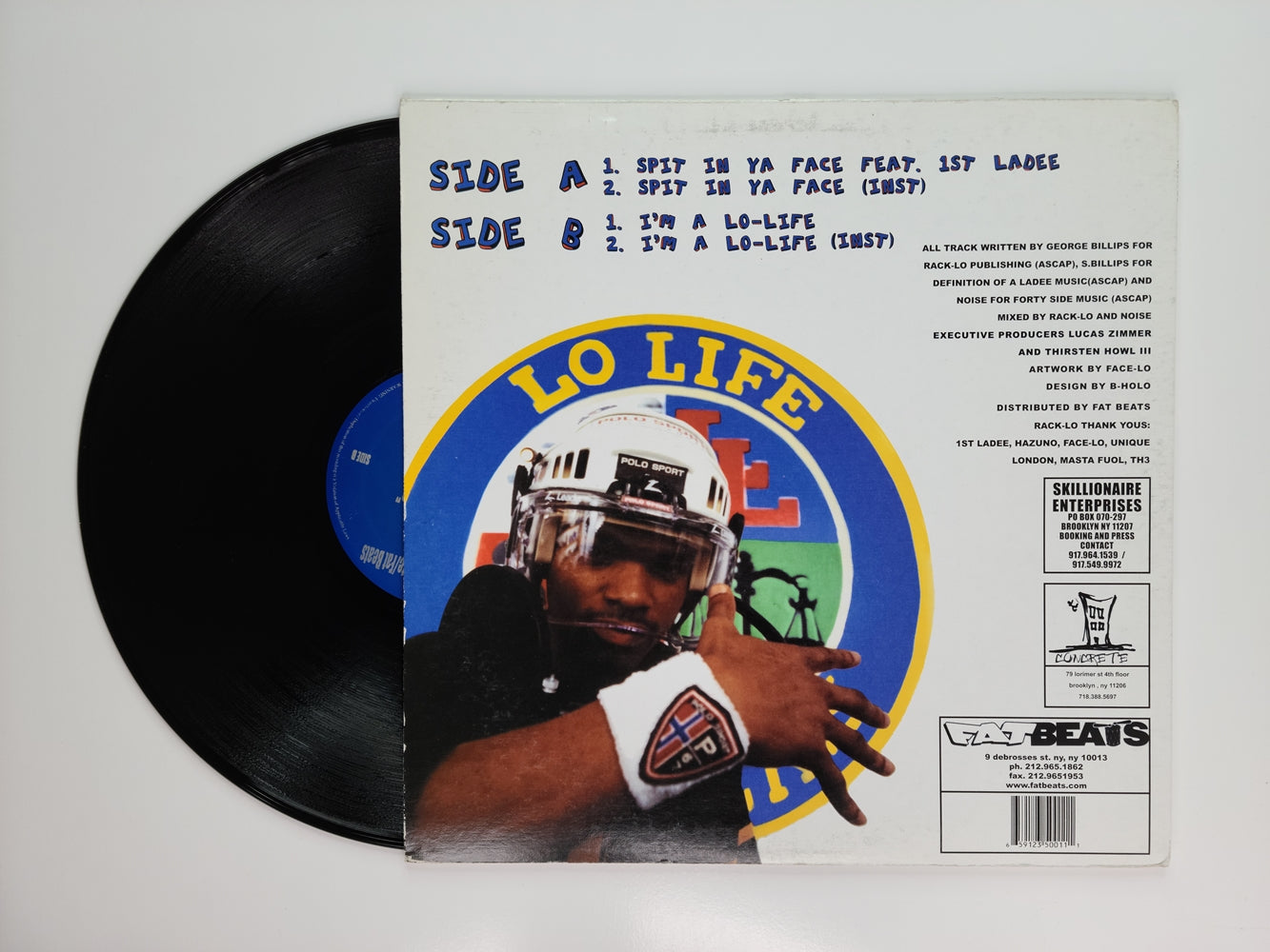 Rack-Lo - Spit In Ya Face (2000, 12'' Single)