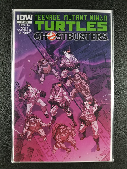 Teenage Mutant Ninja Turtles/Ghostbusters #2A (IDW Publishing, November 2014)