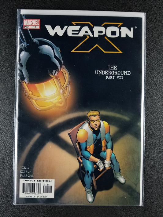 Weapon X [2nd Series] #13 (Marvel, November 2003)