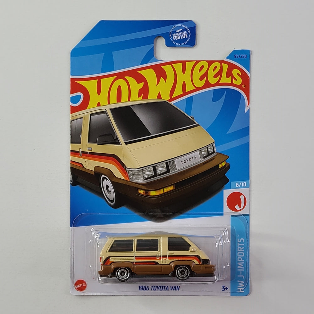 Hot Wheels - 1986 Toyota Van (Cream)