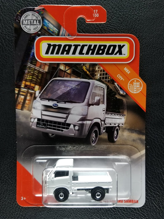 Matchbox - 2014 Subaru Sambar (White) [17/100 - MBX City]