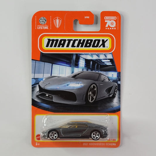 Matchbox - 2021 Koenigsegg Gemera (Metalflake Grey)