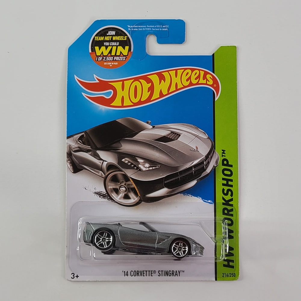 Hot Wheels - '14 Corvette Stingray (Metalflake Gray)