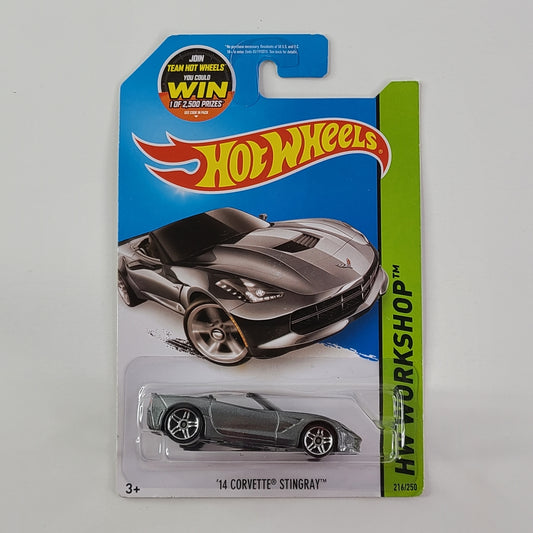 Hot Wheels - '14 Corvette Stingray (Metalflake Gray)