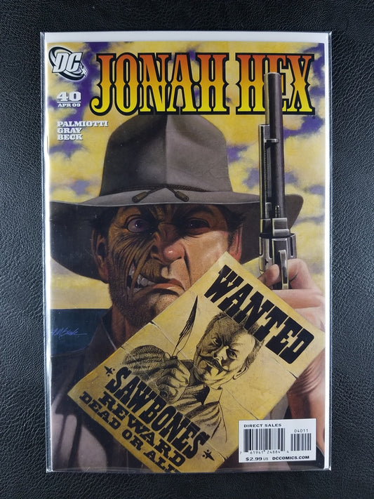 Jonah Hex [2nd Series] #40 (DC, April 2009)