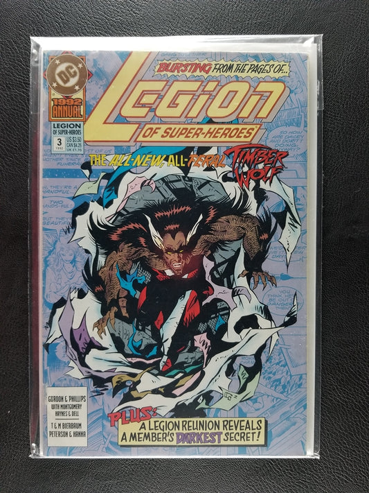 Legion of Super-Heroes [4th Series] Annual #3 (DC, May 1992)