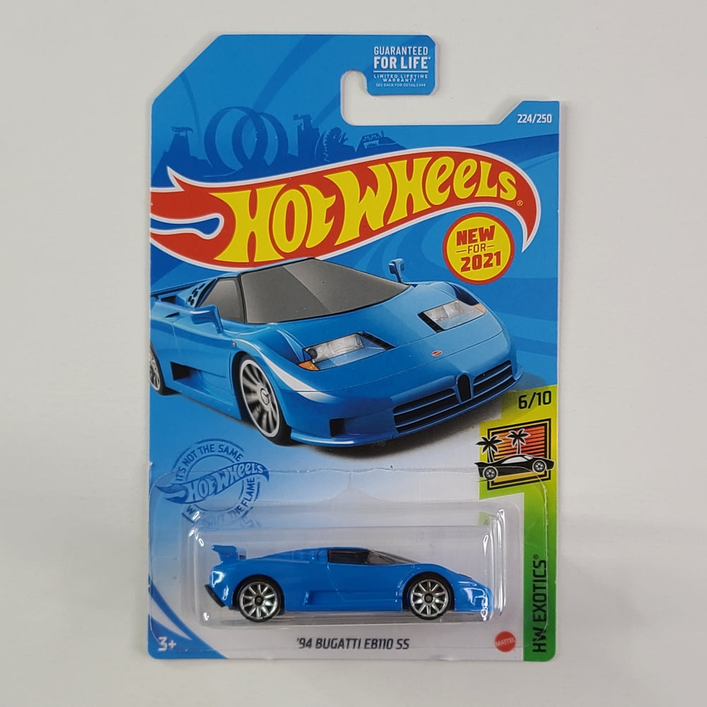 Hot Wheels - '94 Bugatti EB110 SS (French Racing Blue)