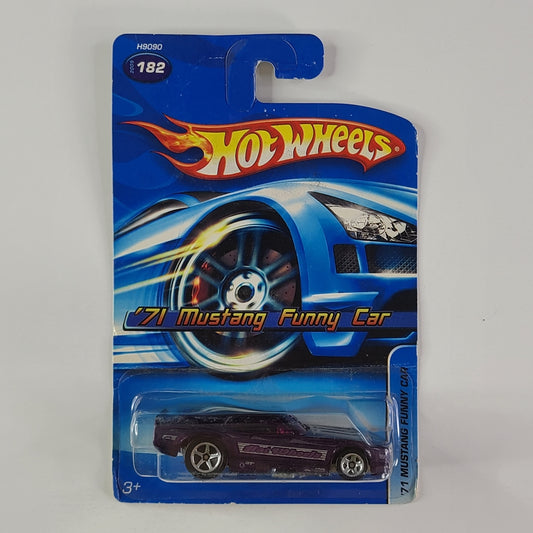 Hot Wheels - '71 Mustang Funny Car (Metalflake Dark Purple)