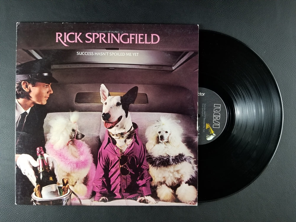 Rick Springfield - Success Hasn't Spoiled Me Yet (1982, LP)