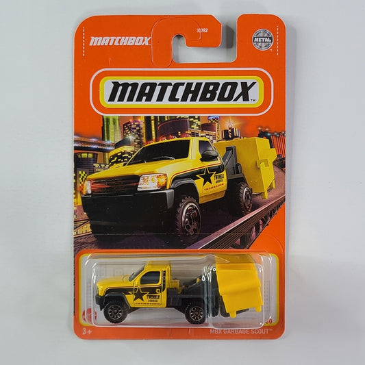 Matchbox - MBX Garbage Scout (Yellow)