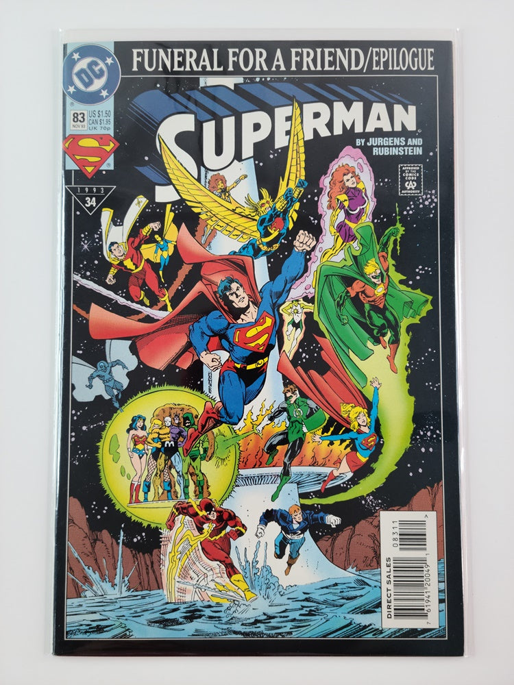 Superman [2nd Series] #83 (DC, November 1993)