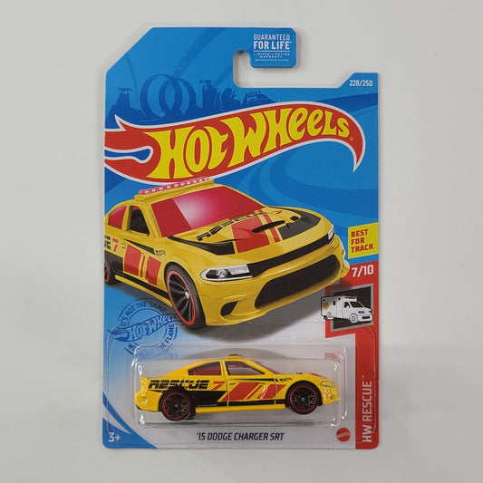 Hot Wheels - '15 Dodge Charger SRT (Yellow)