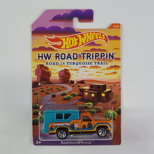 Hot Wheels - Backwoods Bomb (Orange) [Walmart Exclusive]