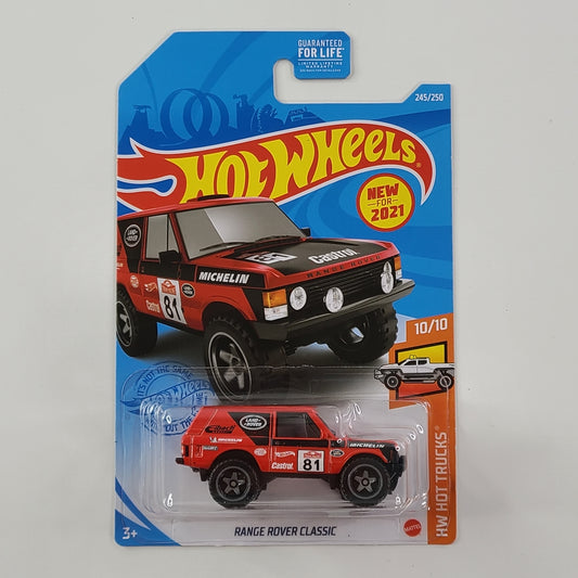 Hot Wheels - Range Rover Classic (Red) [HW Hot Trucks Mini Collection (2021) - 10/10] [New for 2021]