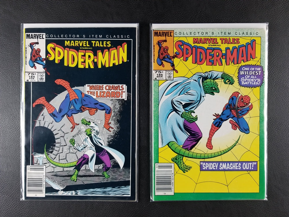 Marvel Tales [Spider-Man] #184 & 185 Set (Marvel, 1986)