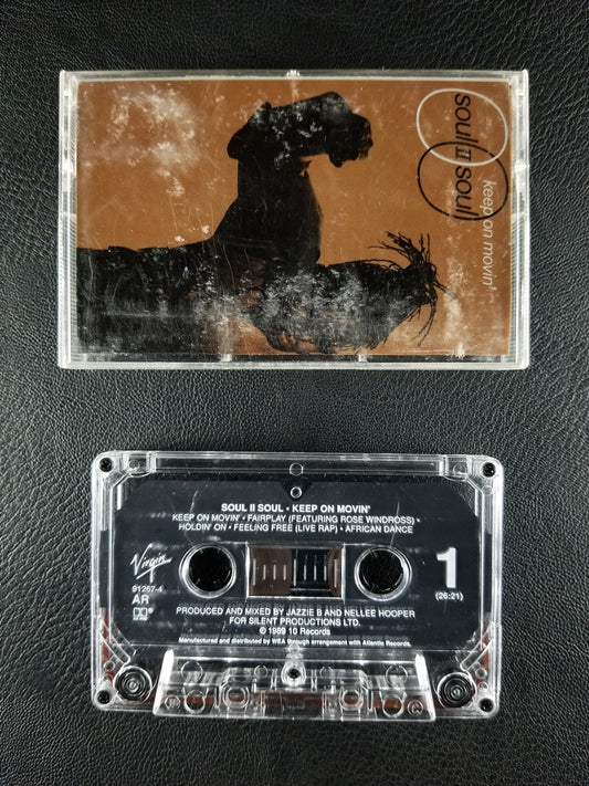 Soul II Soul - Keep On Movin' (1989, Cassette)