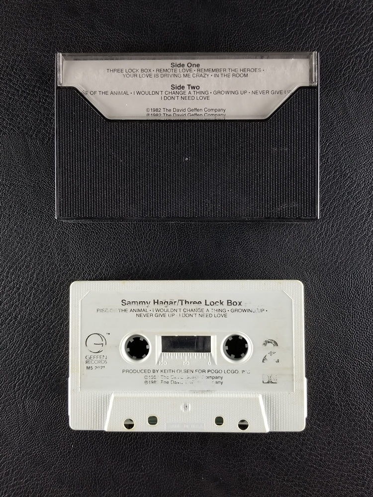 Sammy Hagar - Three Lock Box (1982, Cassette)