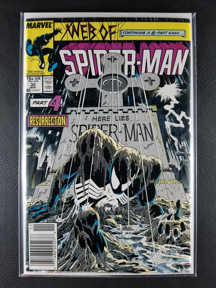 Web of Spider-Man [1st Series] #32 (Marvel, November 1987)