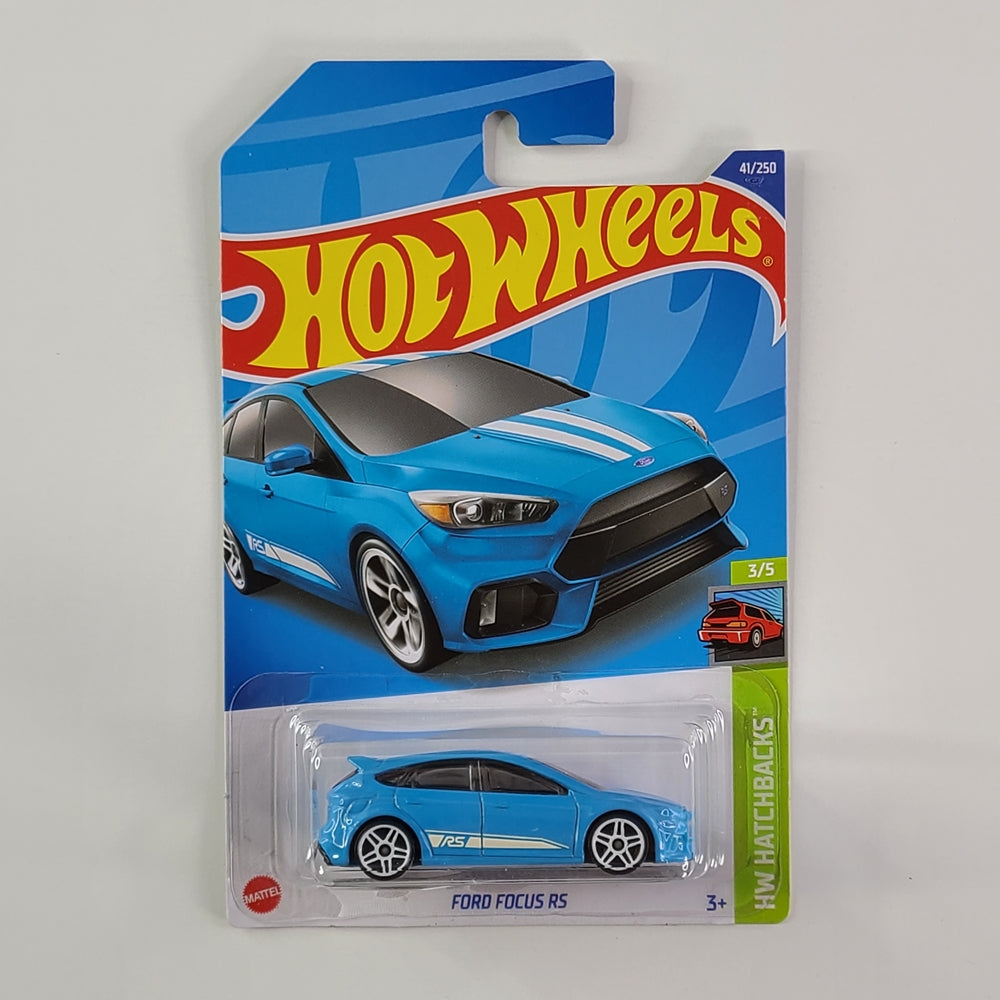 Hot Wheels - Ford Focus RS (Light Blue)