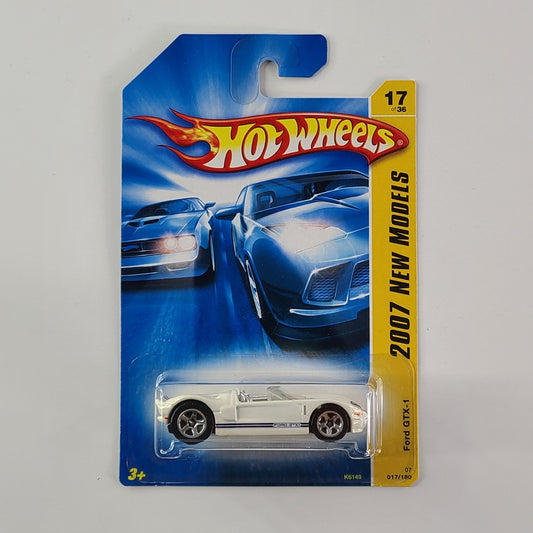 Hot Wheels - Ford GTX-1 (Pearl White)