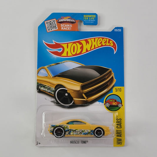 Hot Wheels - Muscle Tone (Dark Yellow)