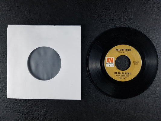 Herb Alpert and the Tijuana Brass - Taste of Honey / 3rd Man Theme (1965, 7'' Single)