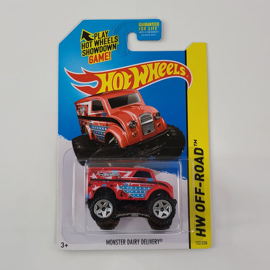 Hot Wheels - Monster Dairy Delivery (Red) [HW Daredevils Series (2014) - 122/250