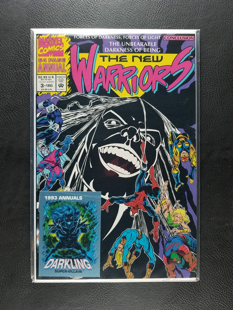 The New Warriors [1st Series] Annual #1-3 Set (Marvel, 1991-93)