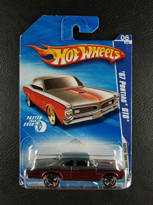 Hot Wheels - '67 Pontiac GTO (Silver/Brown)