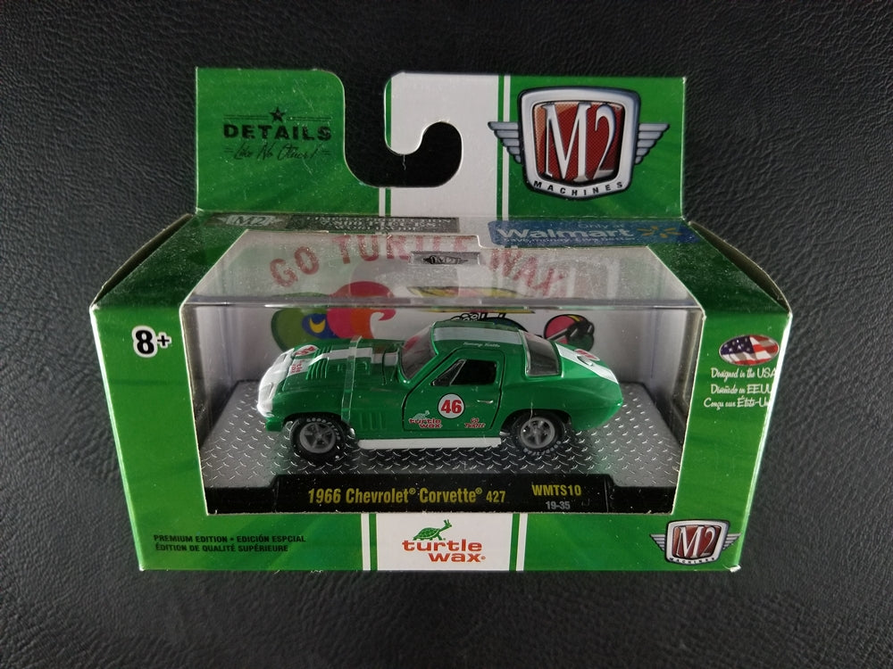 M2 - 1966 Chevrolet Corvette 427 (Green) [Ltd. Ed. - 1 of 7800] [Walmart Exclusive]