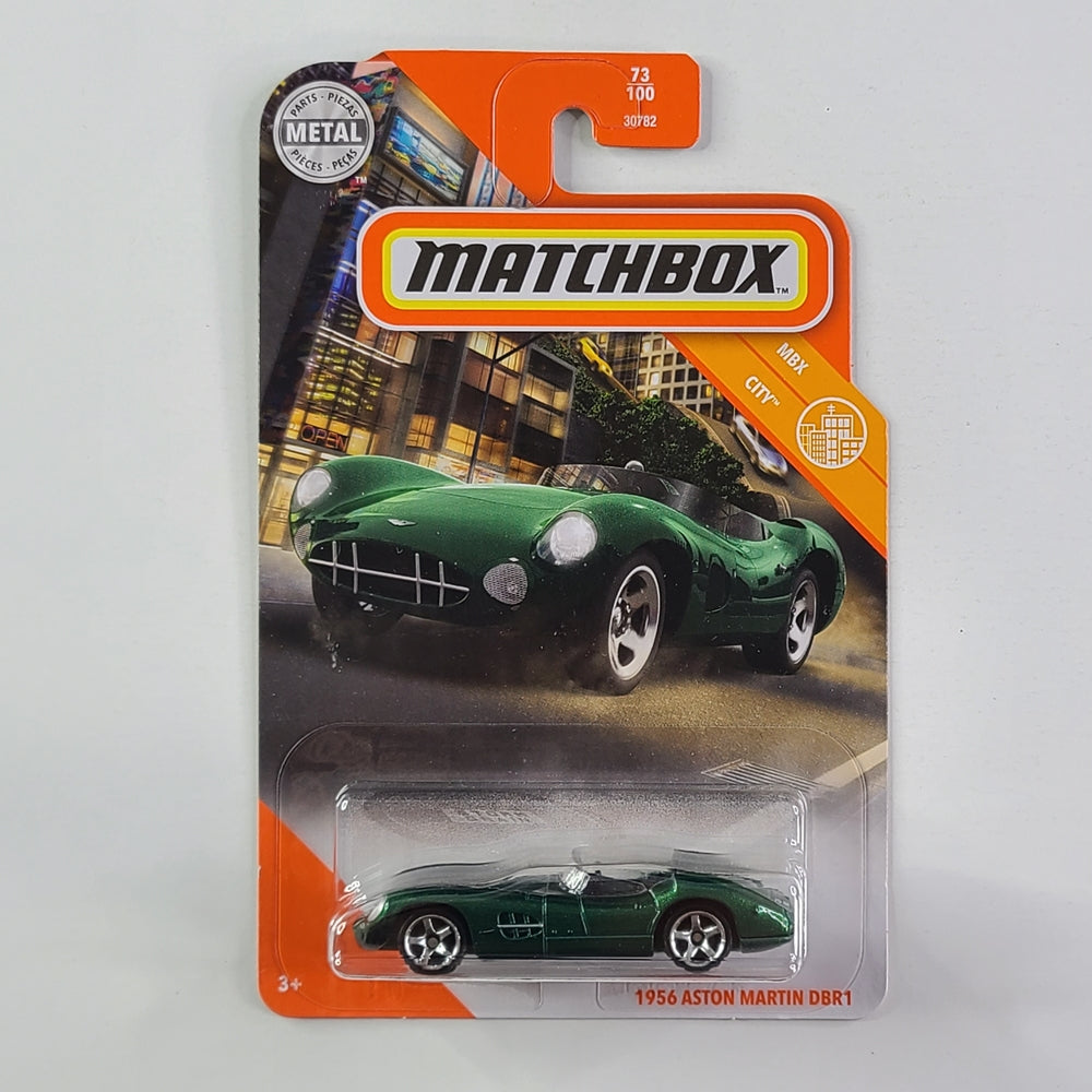 Matchbox - 1956 Aston Martin DBR1 (Metalflake Dark Green)