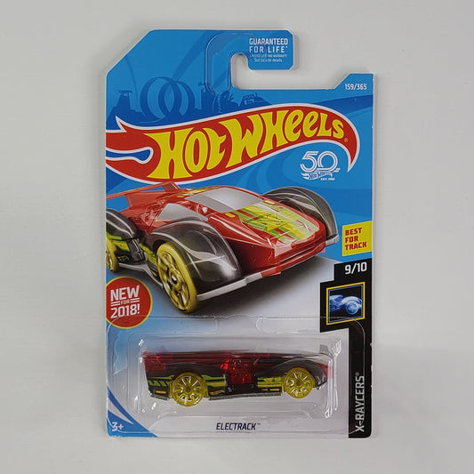 Hot Wheels - Electrack (Clear Red over Black)