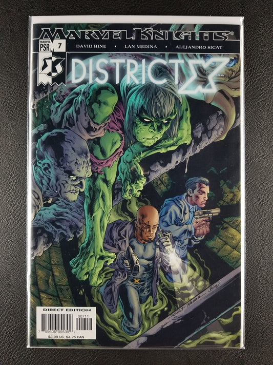 District X #7 (Marvel, January 2005)